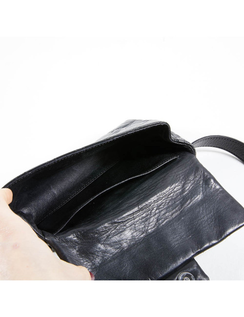 Ceinture Pochette CHANEL cuir matelassé noir