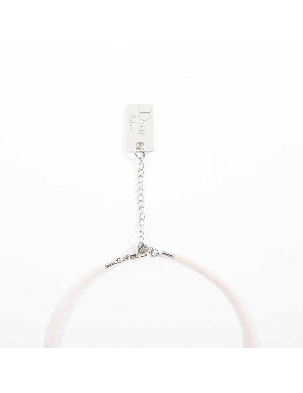 Collier DIOR ruban métal 