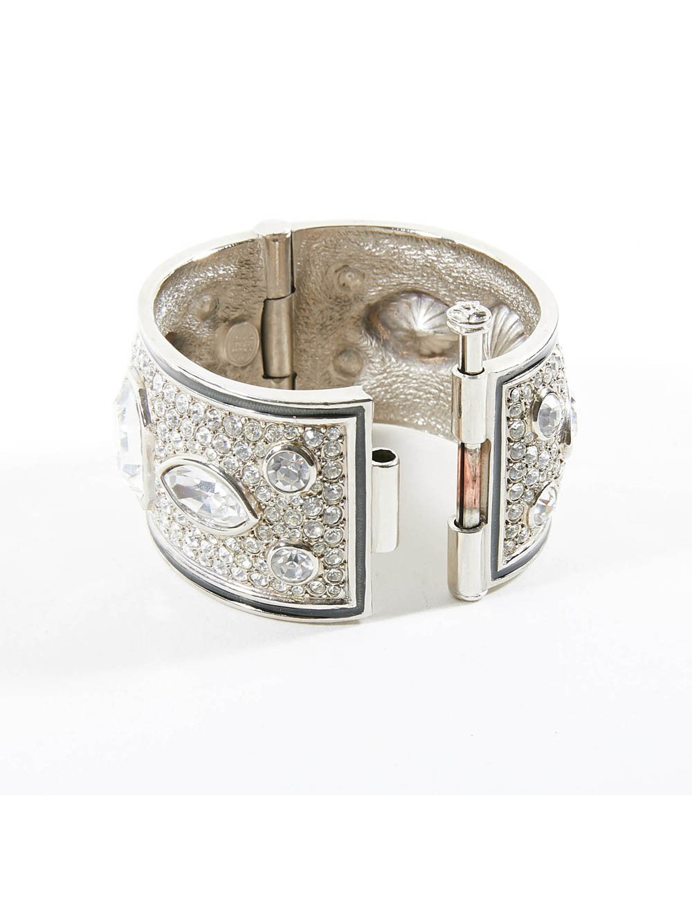 Bracelet CHRISTIAN DIOR Vintage cabochons cristal