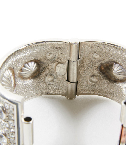 Bracelet CHRISTIAN DIOR Vintage cabochons cristal