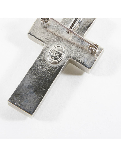 Pendentif broche CHRISTIAN DIOR Croix