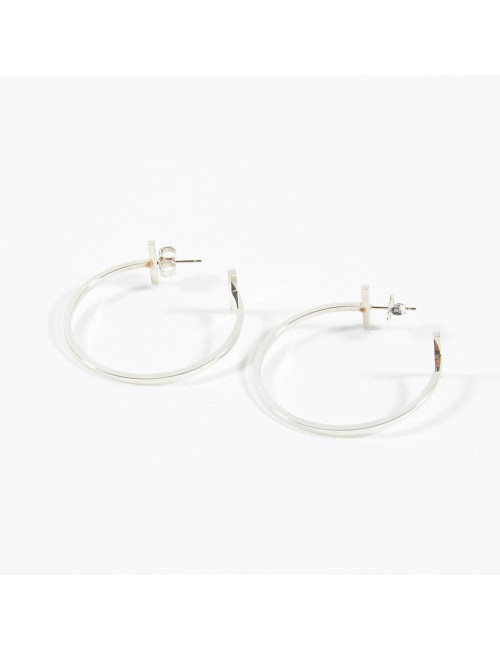 Créoles TIFFANY & Co argent 925/°°°