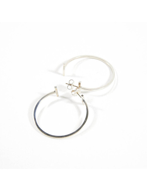 Créoles TIFFANY & Co argent 925/°°°