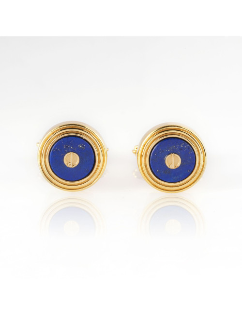 Boutons de manchette DUNHILL lapis lazuli