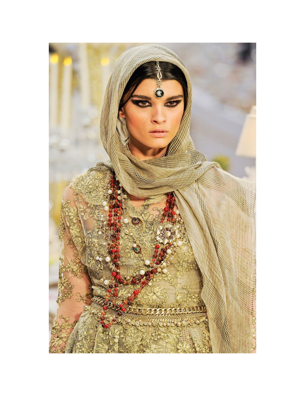 Bijou de cheveux CHANEL Paris Bombay