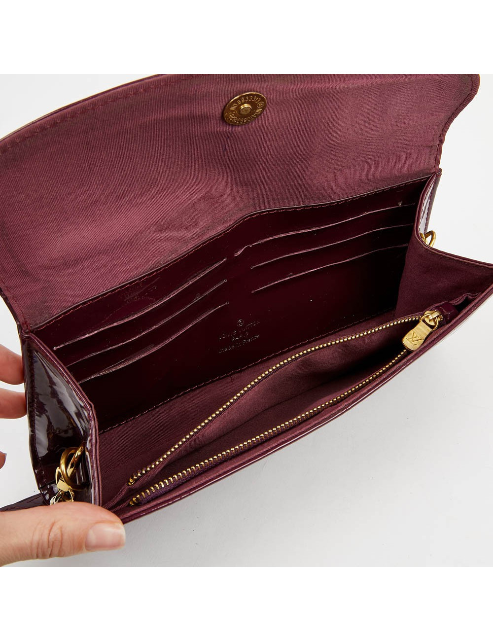 Pochette prune LOUIS VUITTON