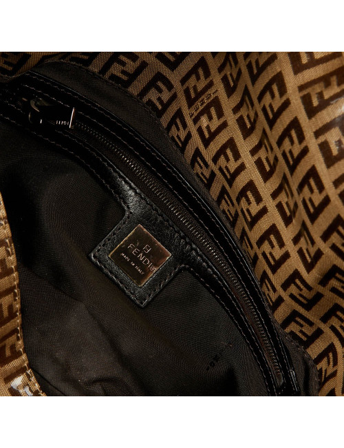 Baguette FENDI monogramme toile 