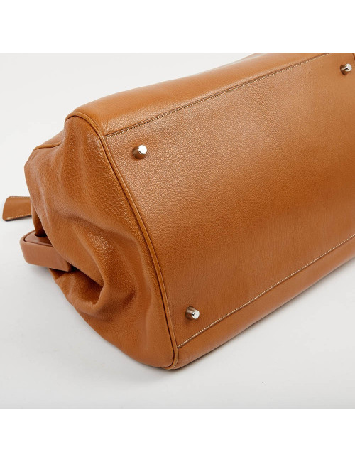 Mallette PRADA cuir beige 