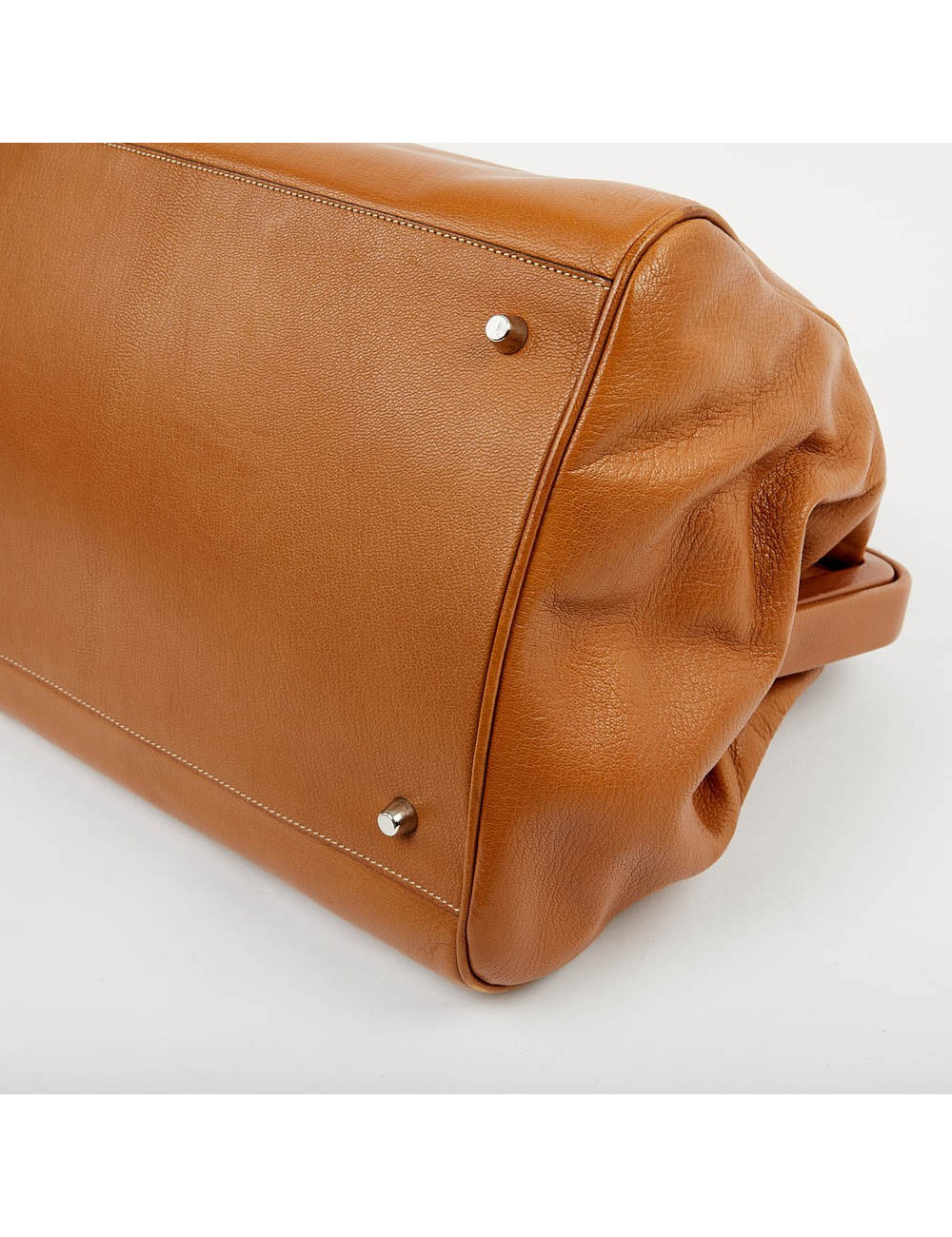 Mallette PRADA cuir beige 