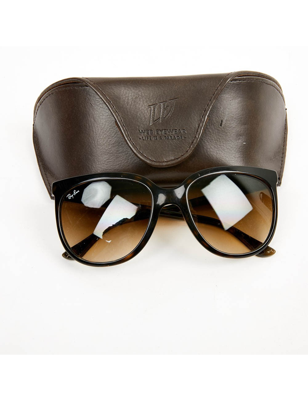 Lunettes de soleil RAY BAN marron 