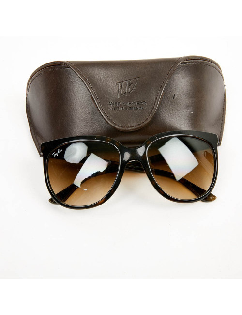 Lunettes de soleil RAY BAN marron 