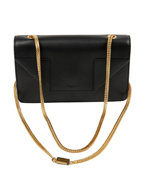 Sac noir SAINT LAURENT cuir lisse