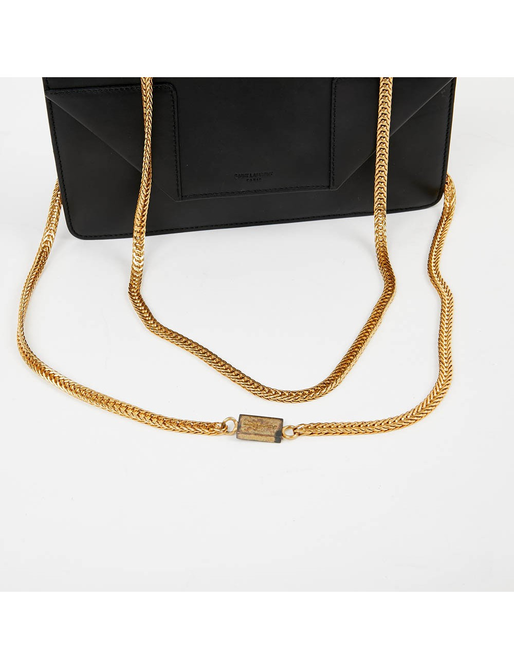 Sac noir SAINT LAURENT cuir lisse