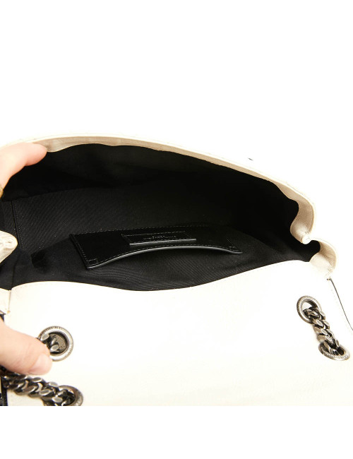 Sac enveloppe YSL beige SAINT LAURENT