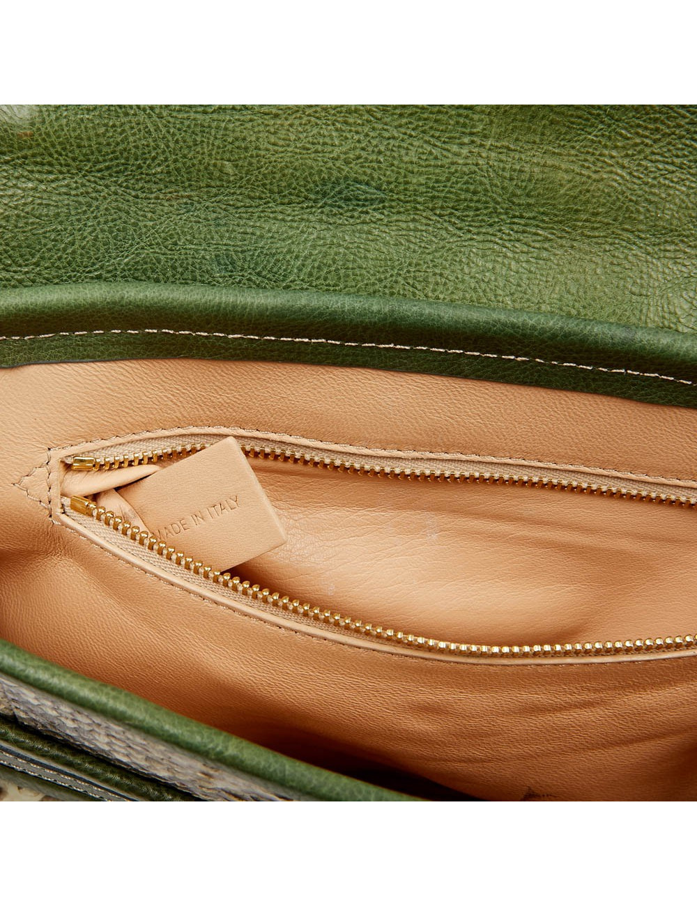 Sac CHLOE python beige