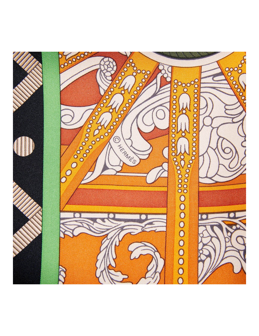 Carré "Balade en Berline"  HERMES 90 x 90