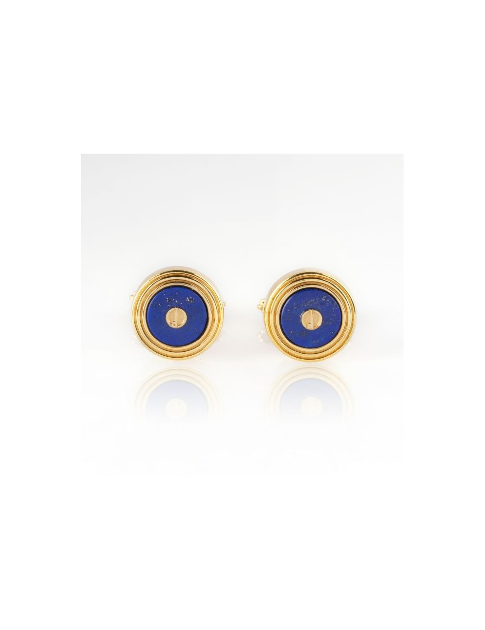 Boutons de manchette DUNHILL lapis lazuli
