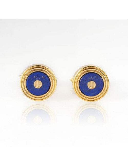 Boutons de manchette DUNHILL lapis lazuli
