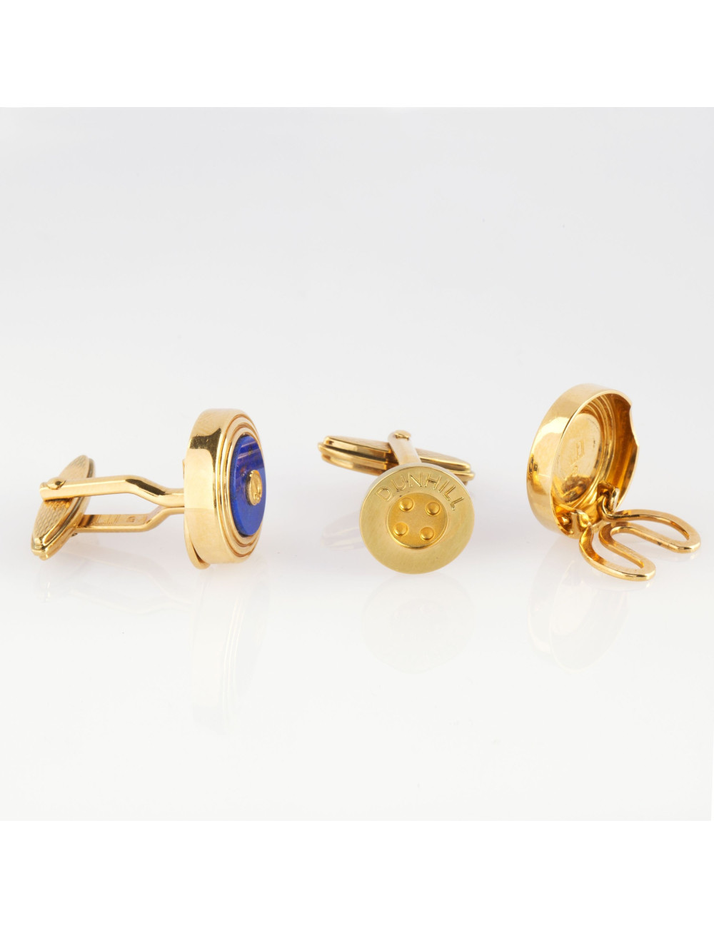 Dunhill lapis lazuli cufflinks