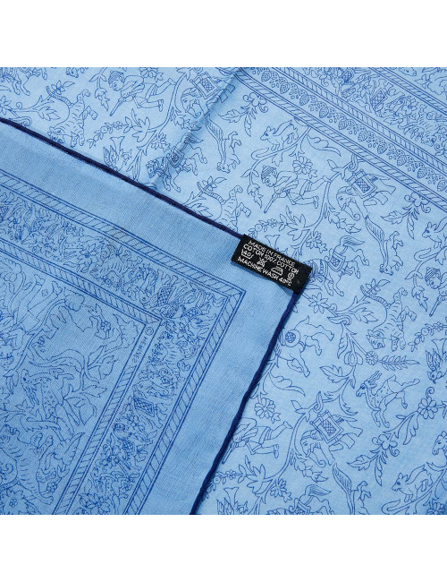 Carré HERMES Chasse en Inde 2008 en coton