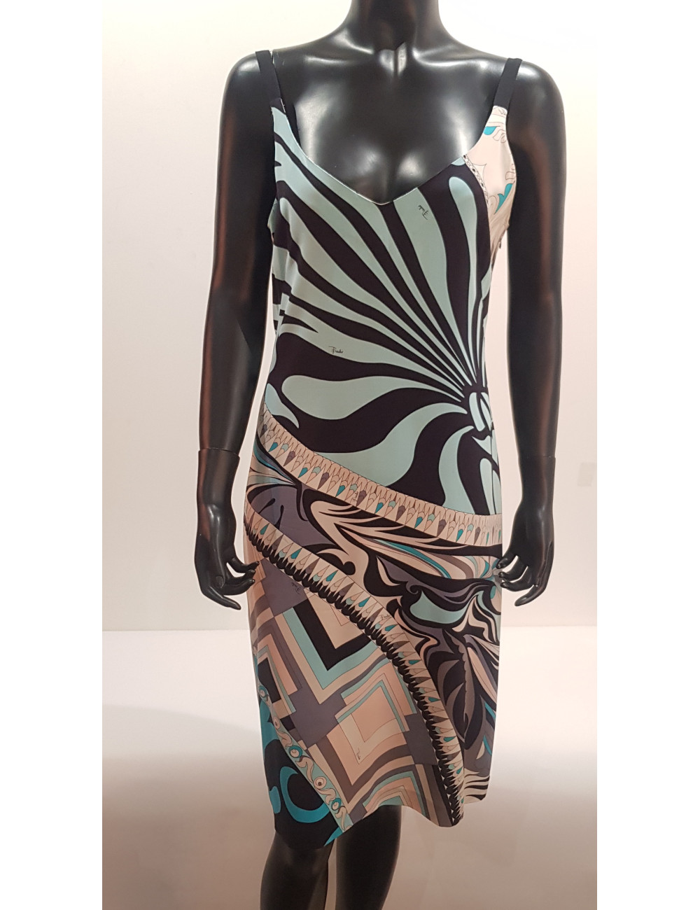 Robe EMILIO PUCCI bleu