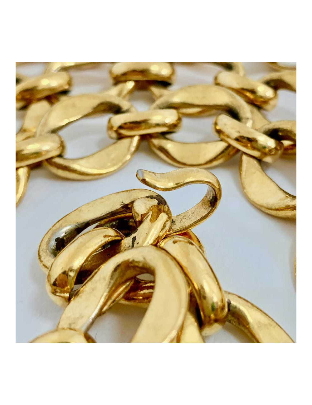 Ceinture CHANEL chaine dorée 80'