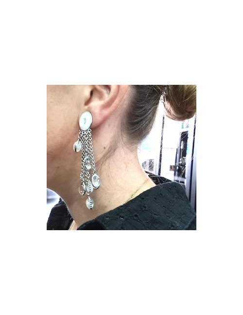 Boucles d'oreille MARGUERITE DE VALOIS  pendantes