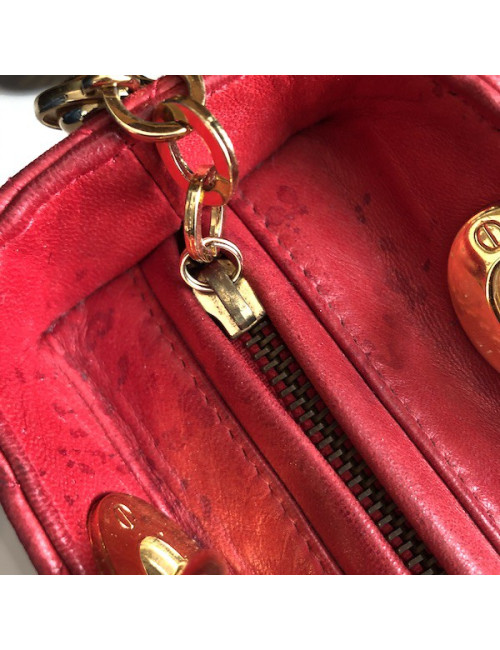 Sac Lady DIOR rouge 