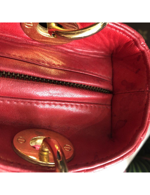 Sac Lady DIOR rouge 