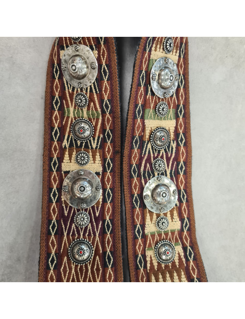 Bandoulière DIOR en toile brodée