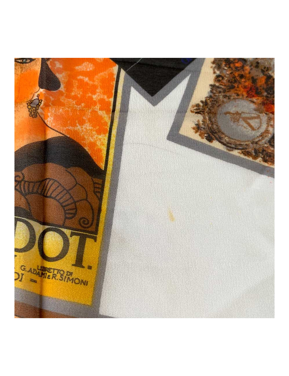 Foulard soie ATELIER VERSACE Médusa