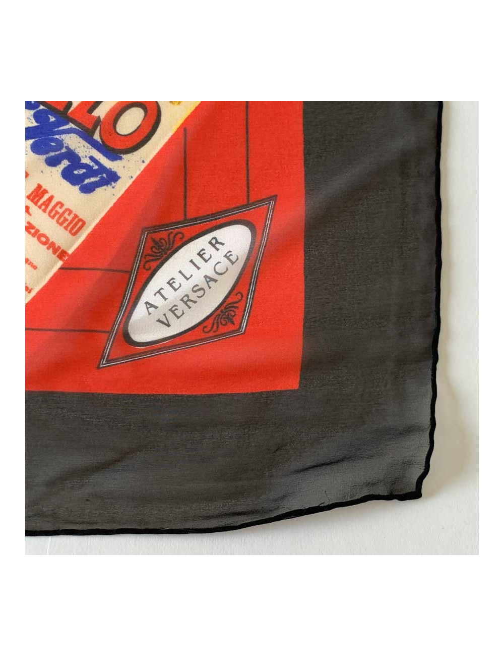 Foulard soie ATELIER VERSACE Médusa