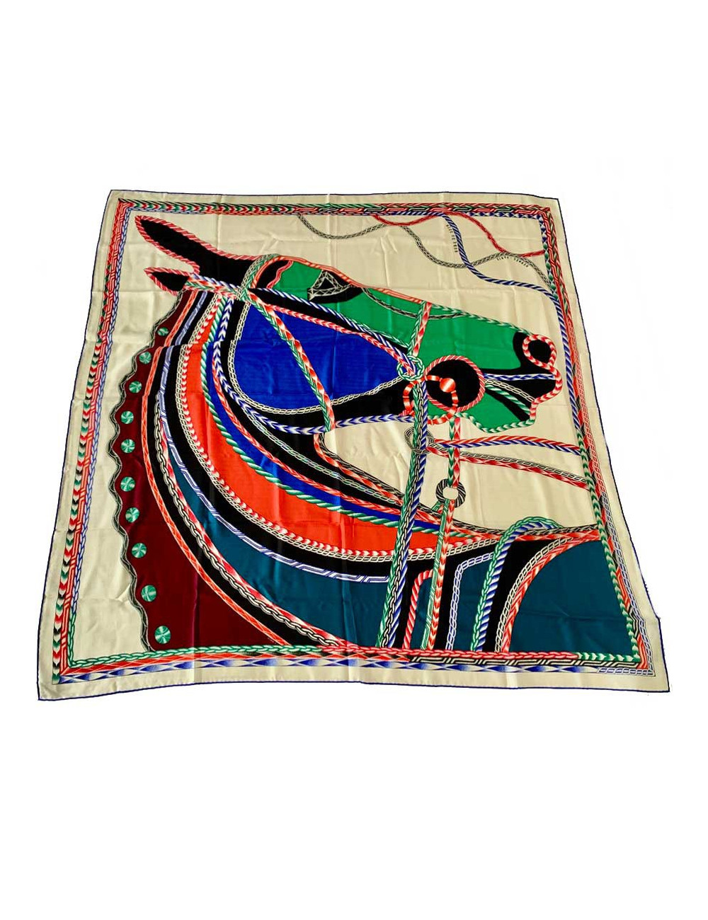 HERMES Châle "Robe du soir" en cachemire et soie