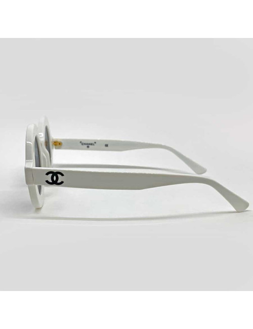 Lunettes de soleil CHANEL PARIS blanches