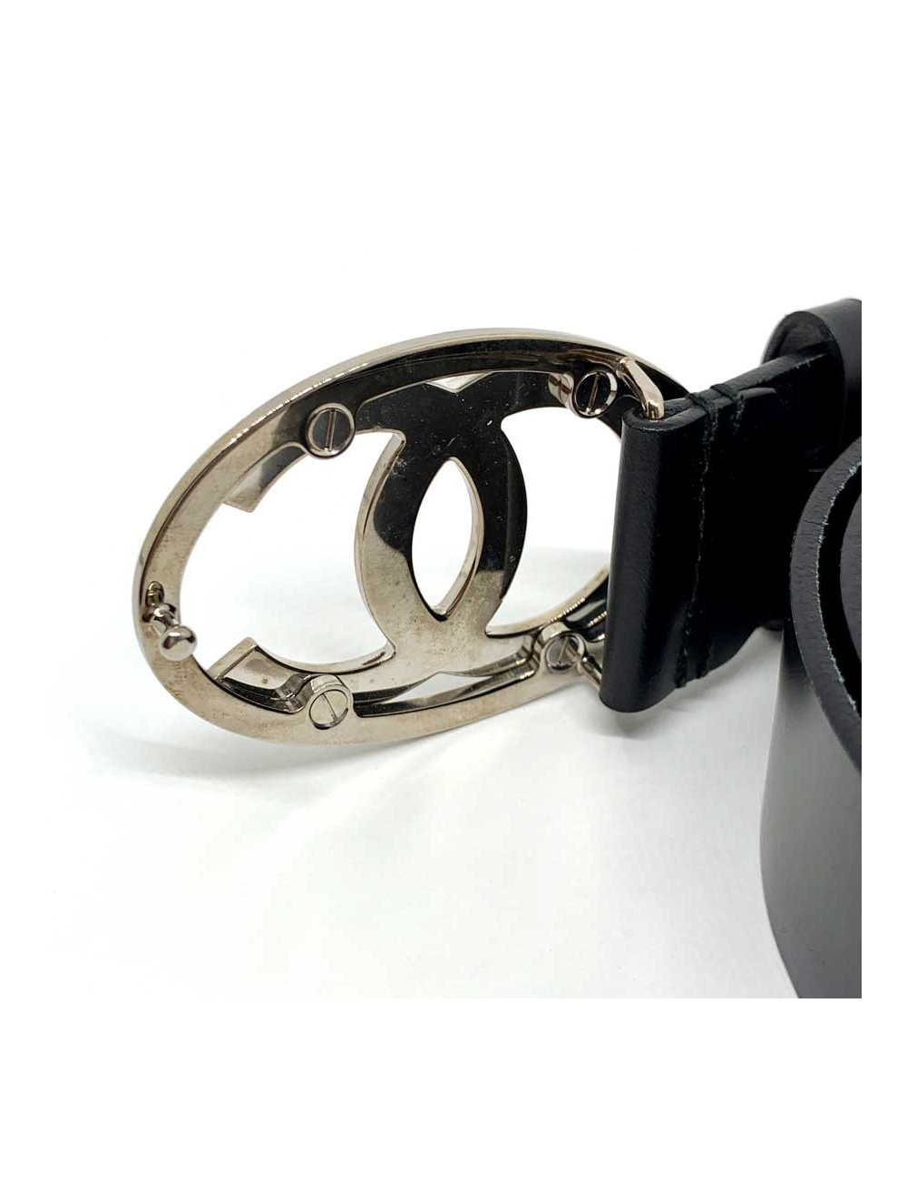 Ceinture noire T90 CHANEL