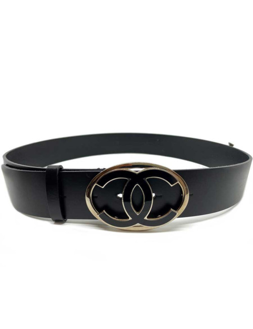Ceinture noire T90 CHANEL