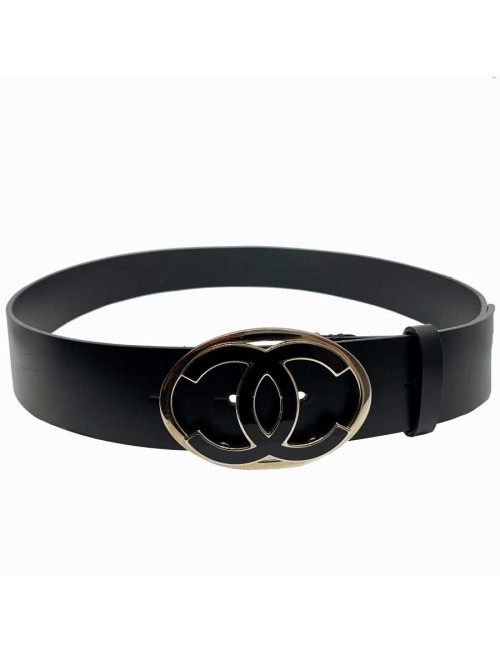 Ceinture noire T90 CHANEL