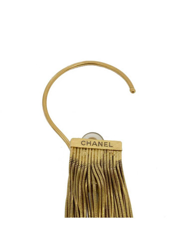 Boucles d'oreille clips CHANEL Longues pendantes 2