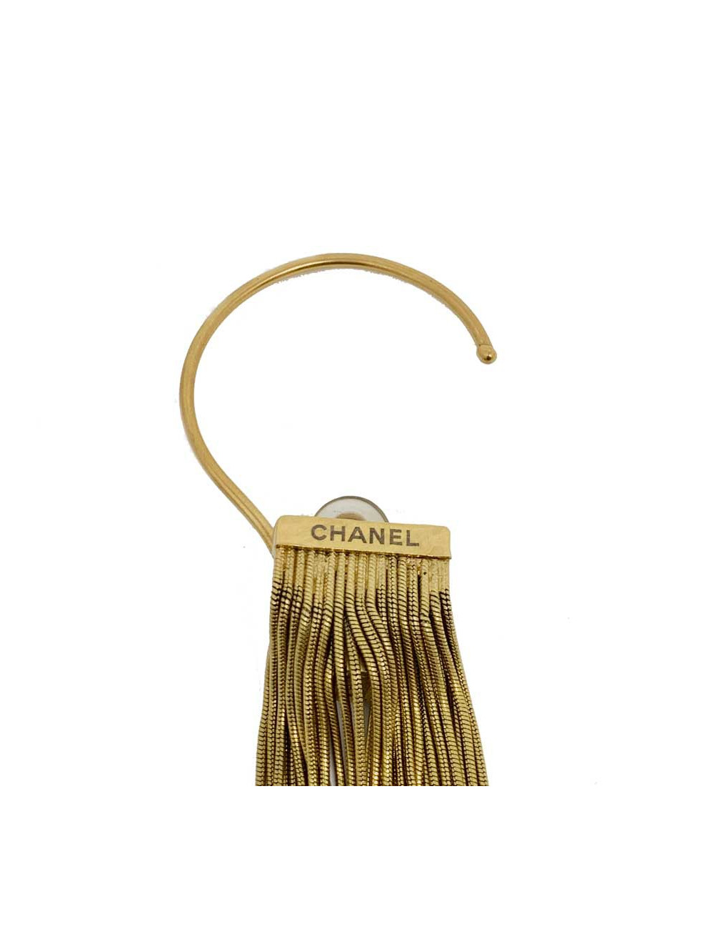 Boucles d'oreille clips CHANEL Longues pendantes