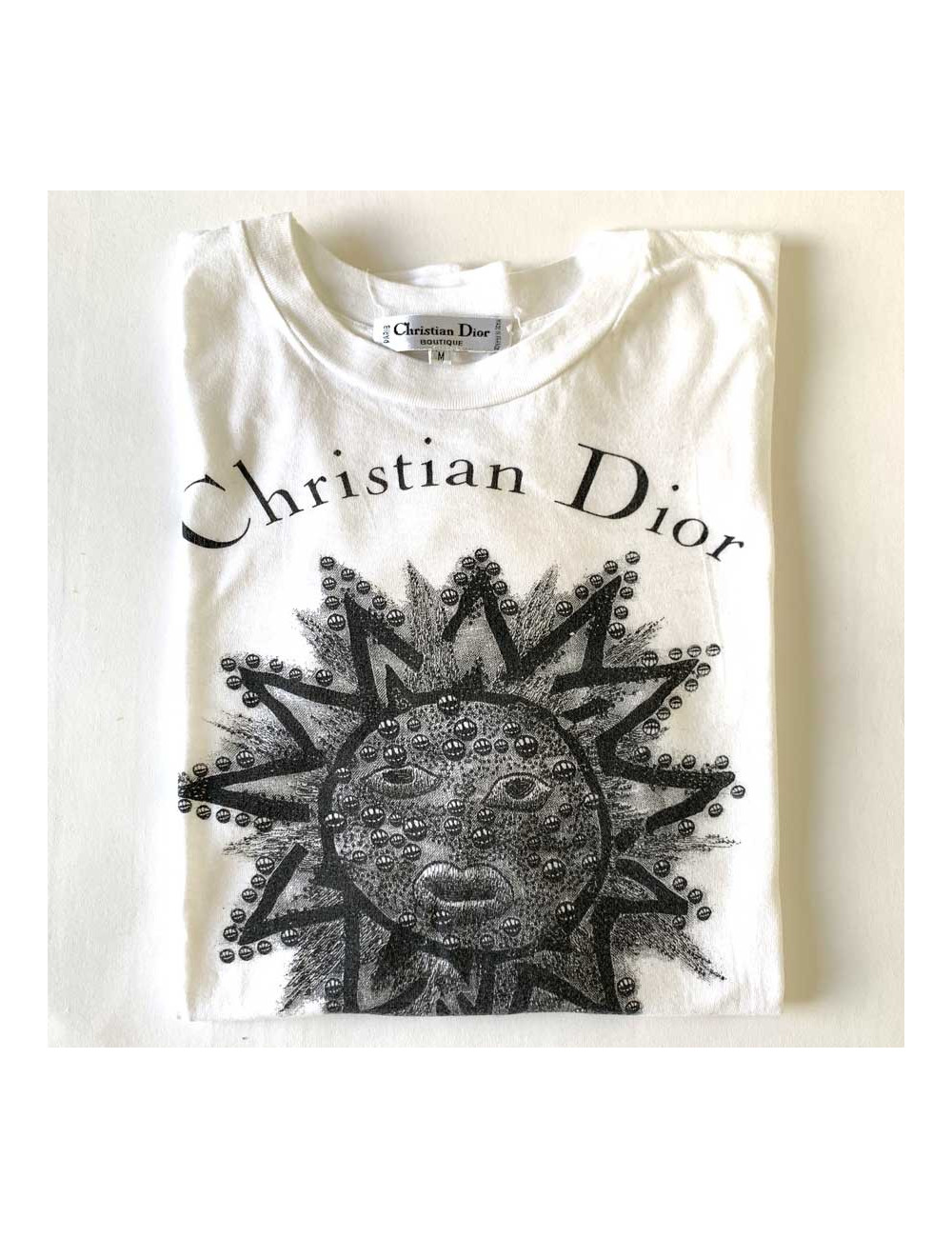 T Shirt DIOR Vintage Soleil Paris