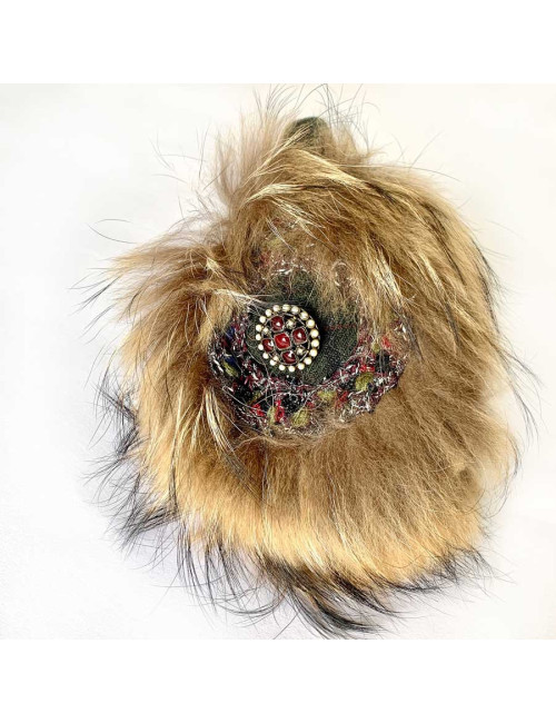 Cache oreille CHANEL en fourrure