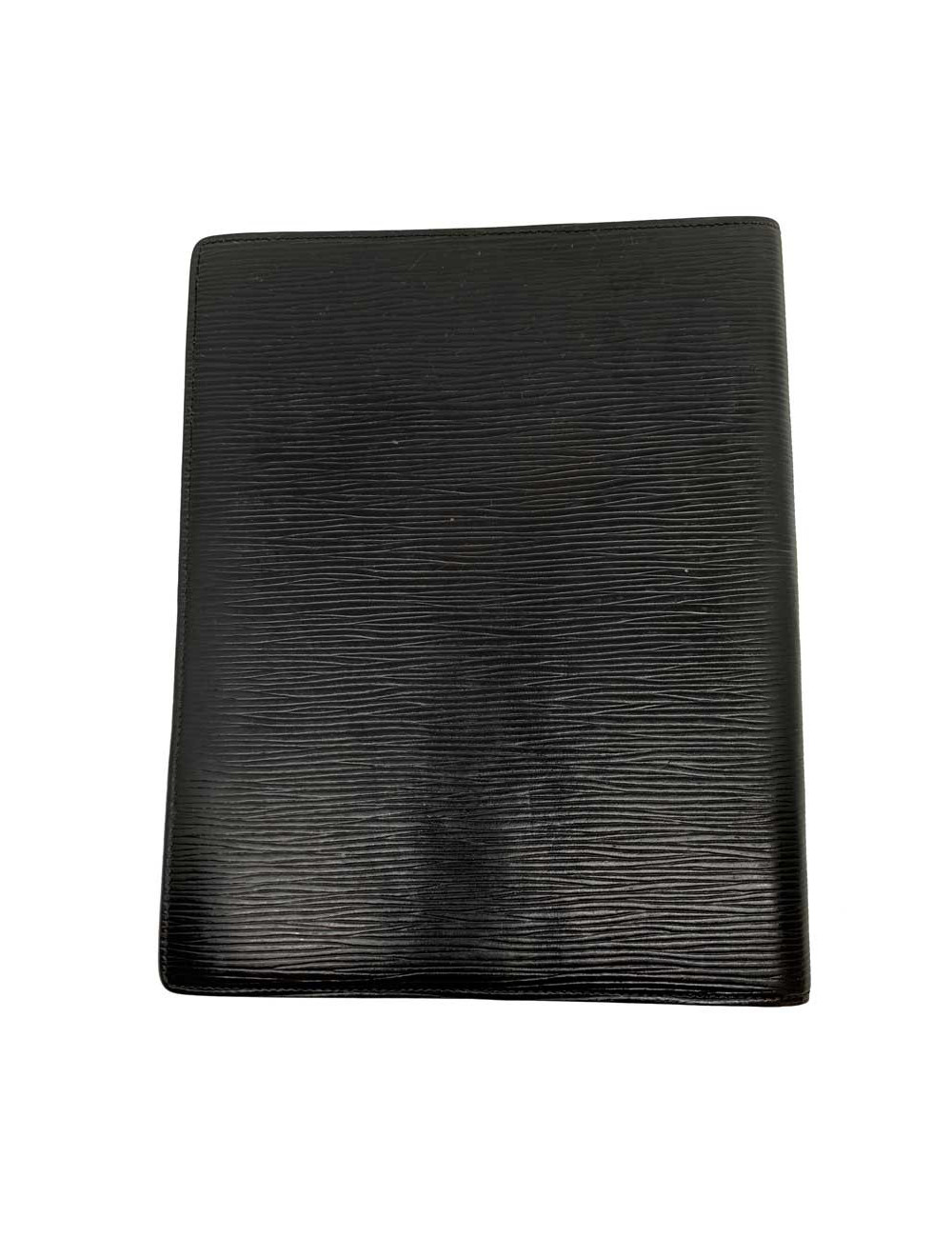 Porte agenda LOUIS VUITTON cuir epi noir