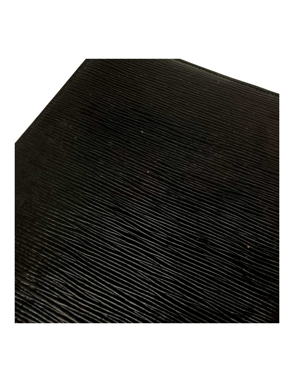 Porte agenda LOUIS VUITTON cuir epi noir