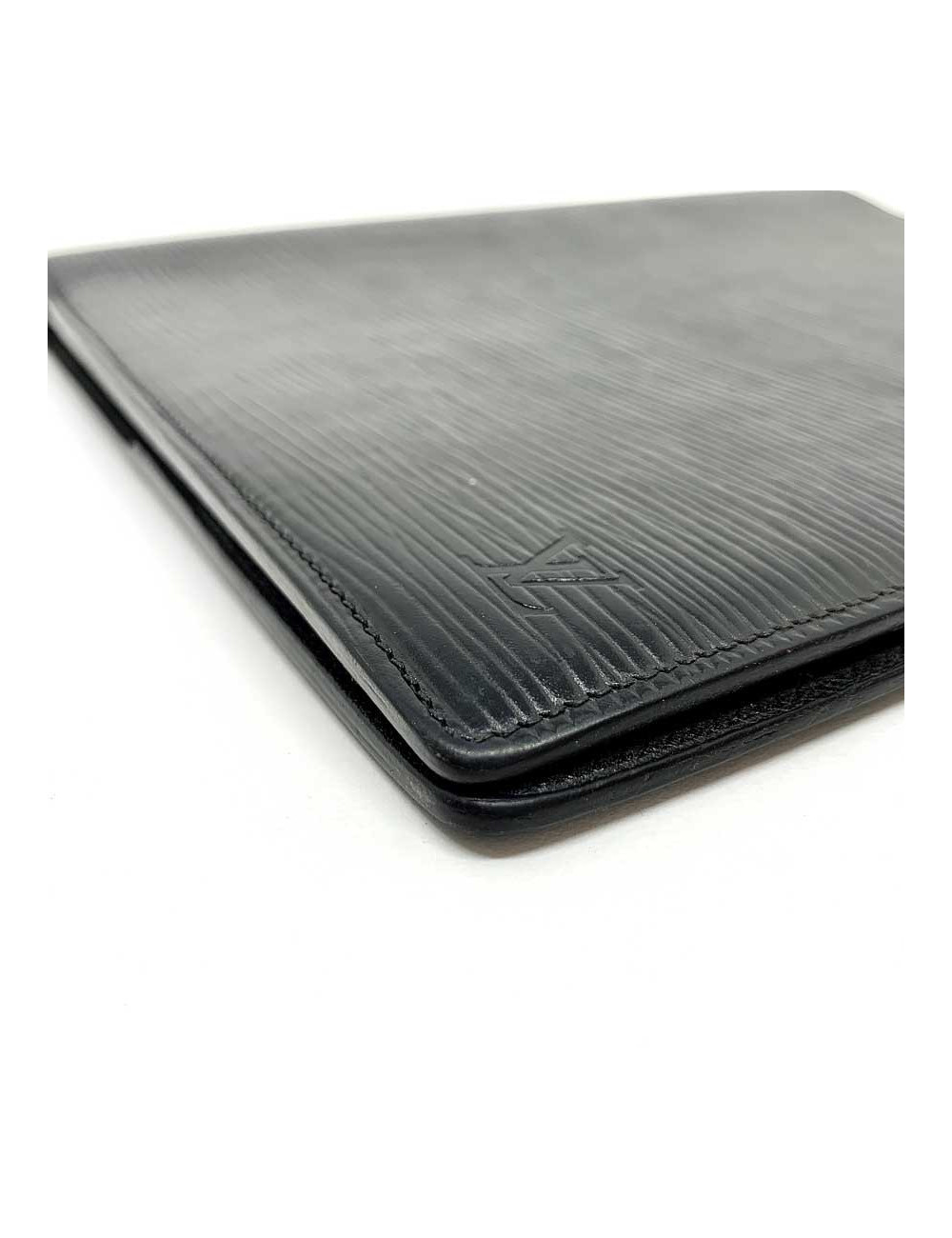 Porte agenda LOUIS VUITTON cuir epi noir