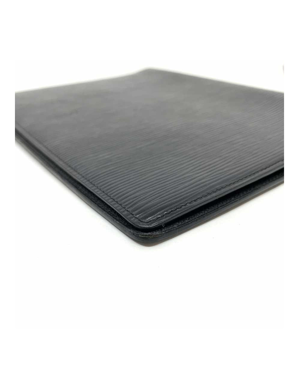 Porte agenda LOUIS VUITTON cuir epi noir