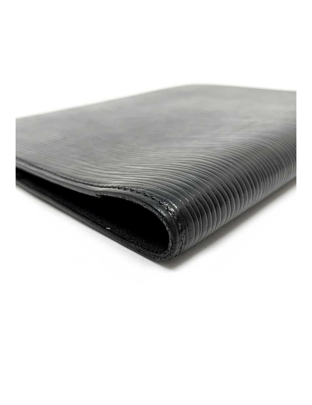 Porte agenda LOUIS VUITTON cuir epi noir