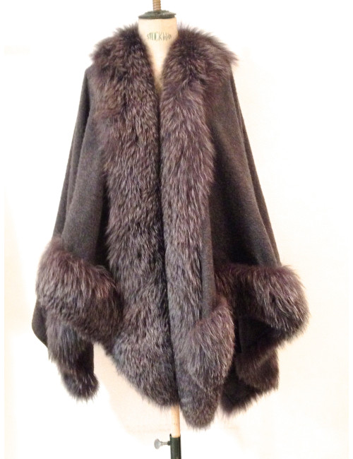 Etole CHRISTIAN DIOR COUTURE cachemire renard