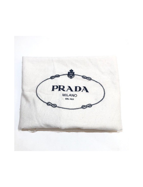 Mallette PRADA cuir beige 