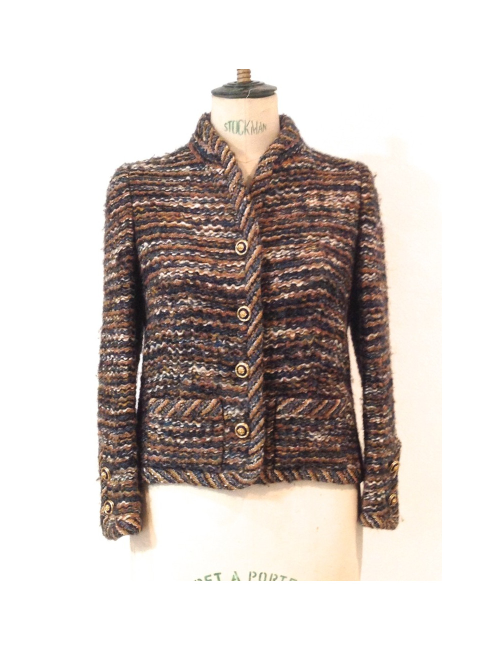 Tailleur haute couture CHANEL en tweed