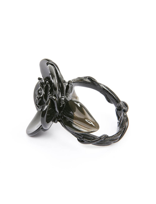 ceinture Vintage CHANEL chaine entrelacée de cuir